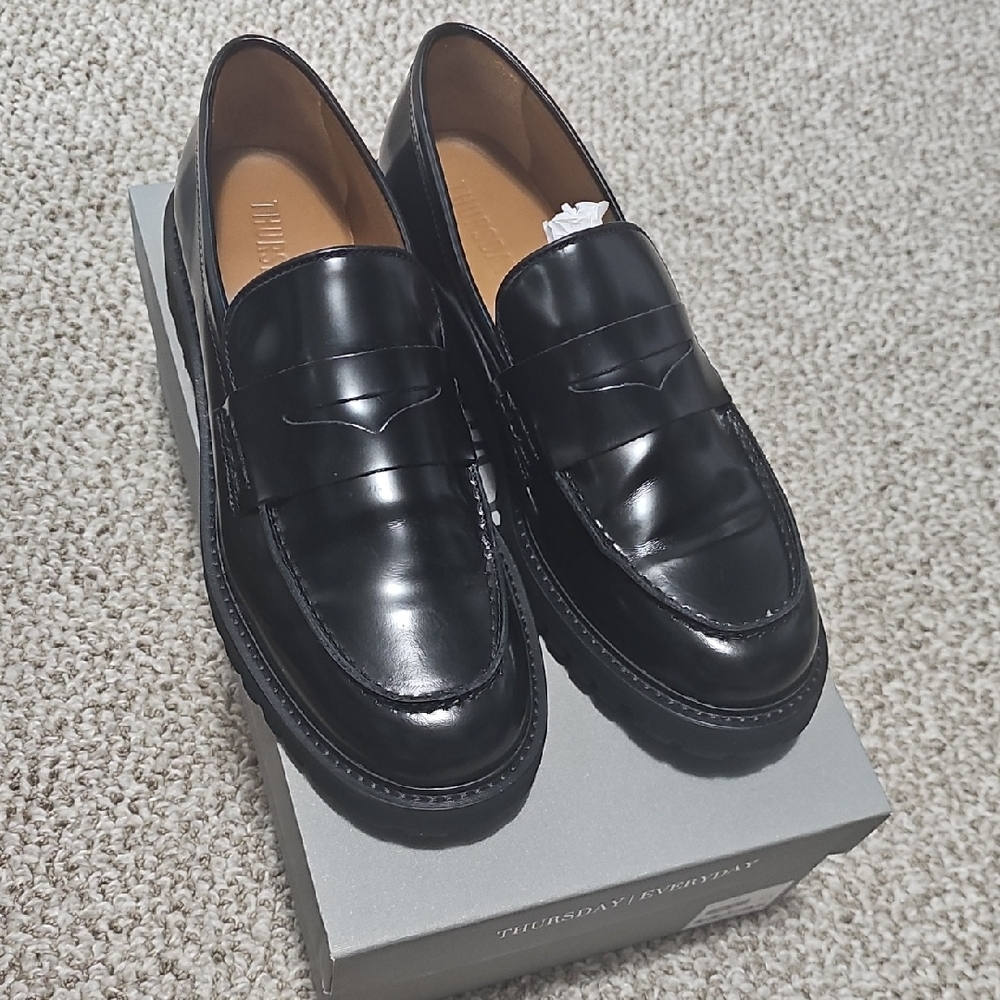 Thursday Penny Black Loafer